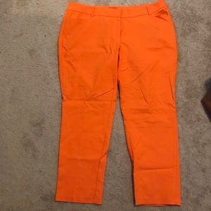 Orange Eloquii Kady pants